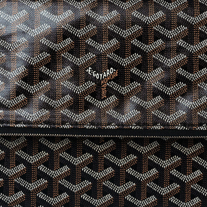 Goyard Goyardine Sainte Marie Soft Clutch Black 7 of 9