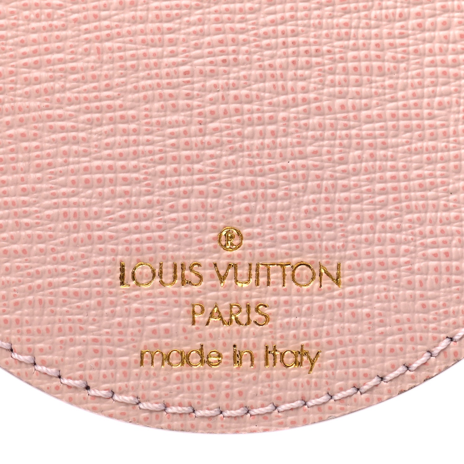 Louis Vuitton Monogram LV Mirror Bag Charm Key Holder Rose Ballerine 4 of 6