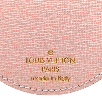Louis Vuitton Monogram LV Mirror Bag Charm Key Holder Rose Ballerine 4 of 6