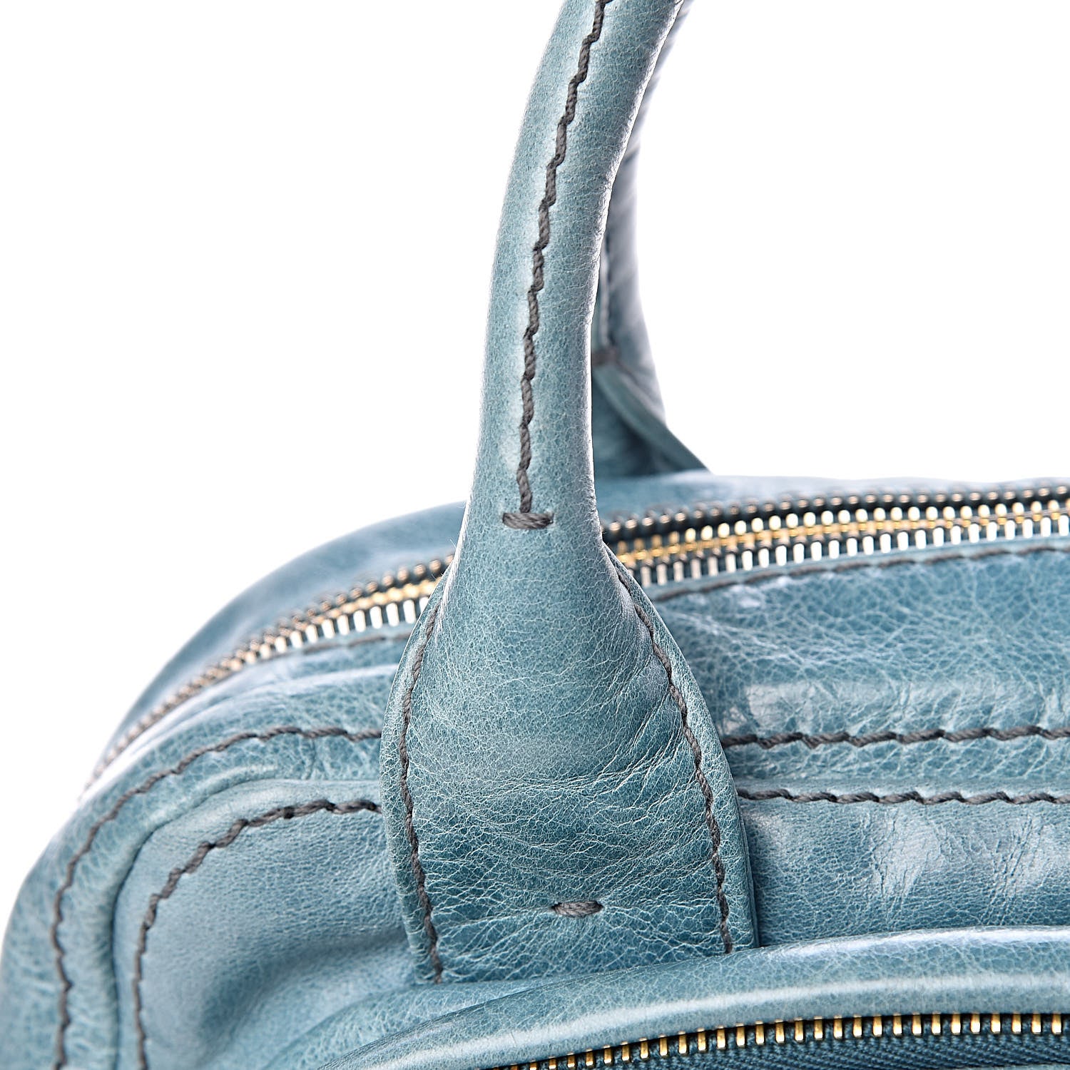 Prada Vitello Shine Bauletto Turchese 11 of 15