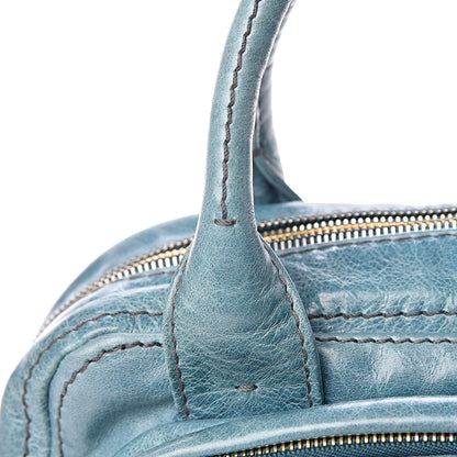Prada Vitello Shine Bauletto Turchese 11 of 15