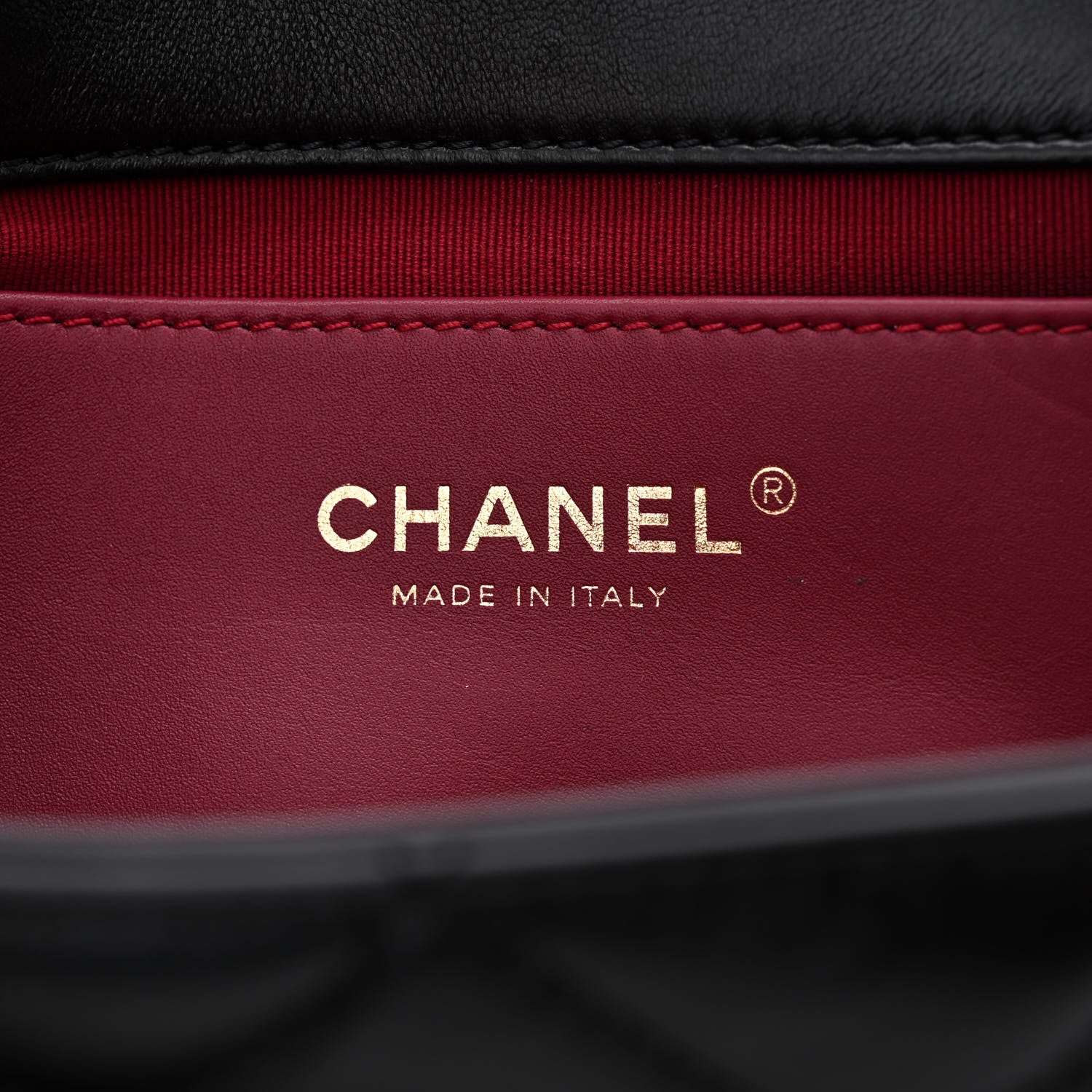 Chanel Lambskin Quilted Mini Flap Black 7 of 11