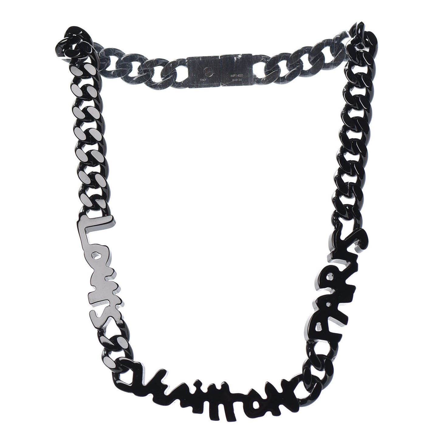 Graffiti Necklace Black