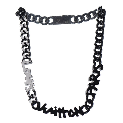 Louis Vuitton Graffiti Necklace Black 3 of 6
