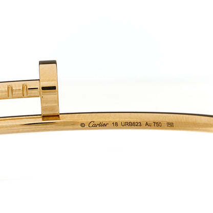 Cartier 18K Yellow Gold Small Juste Un Clou Bracelet 18 4 of 5