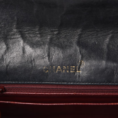 Chanel Lambskin Quilted Medium Single Flap Black 7 of 15