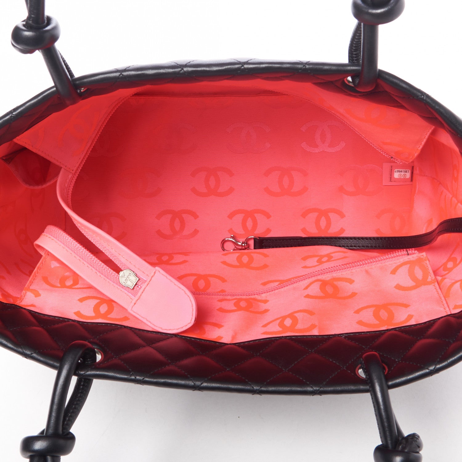 Chanel Calfskin Quilted Large Cambon Tote Black 6 of 9