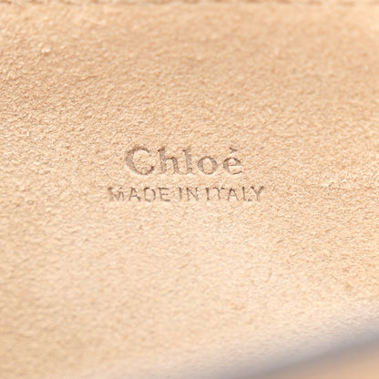 Chloe Calfskin Suede Medium Faye Shoulder Bag Motty Grey 6 of 10