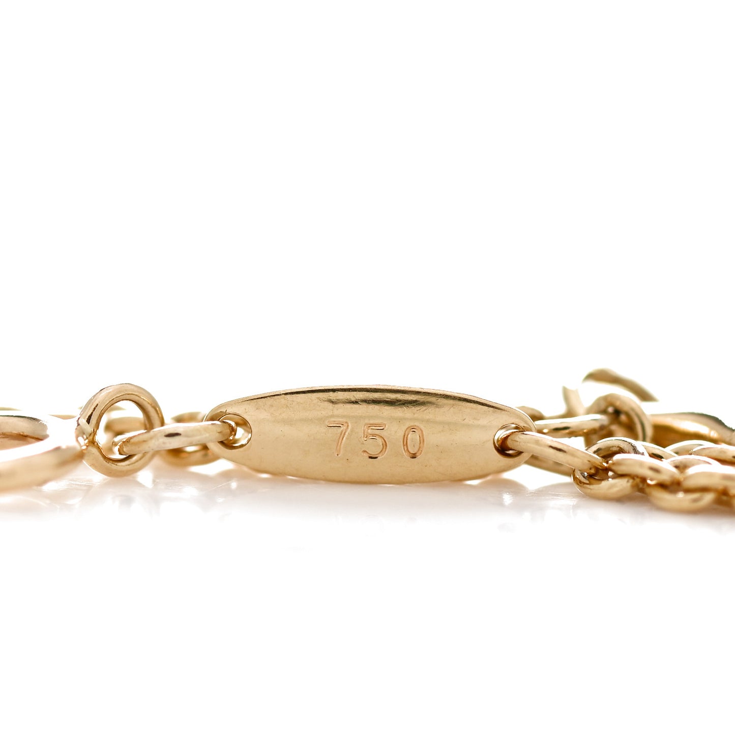 18K Yellow Gold Elsa Peretti Open Heart Bracelet