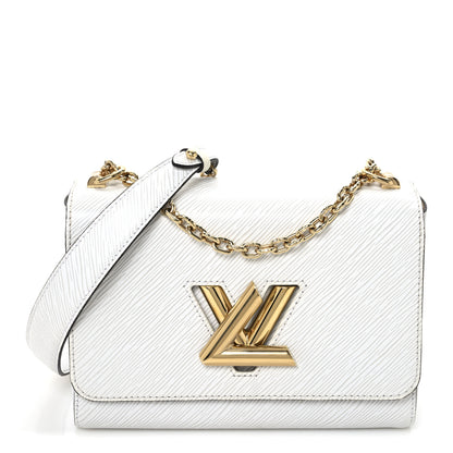 Louis Vuitton Epi Twist Shoulder Bag MM White 1 of 12