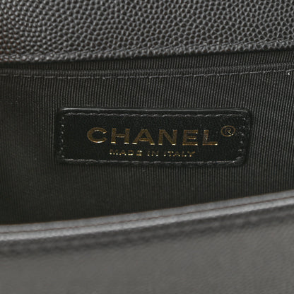 Chanel Caviar Quilted Small Boy Flap Black 6 of 10