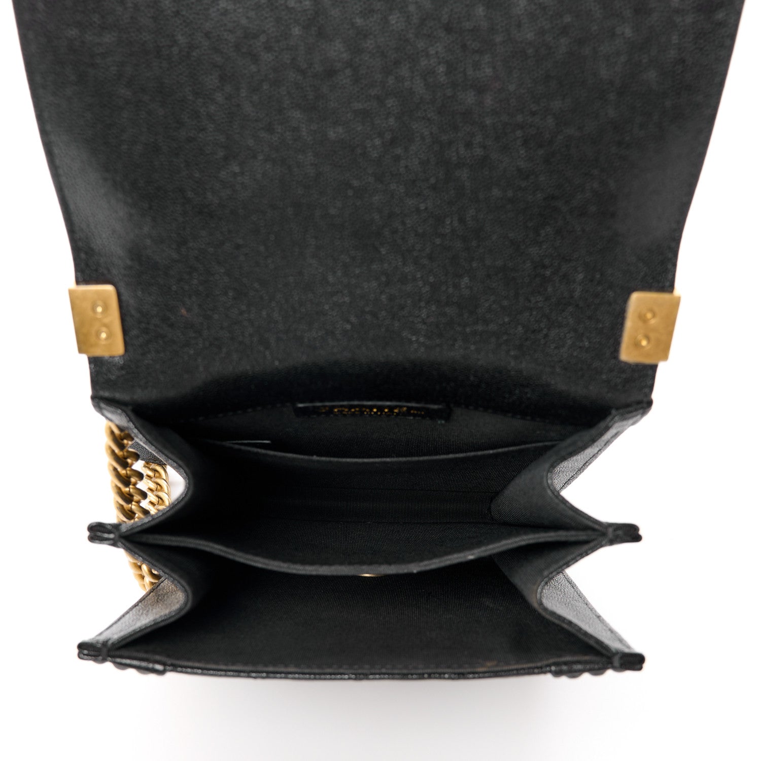 Chanel Caviar Quilted North South Boy Flap Black 5 of 12