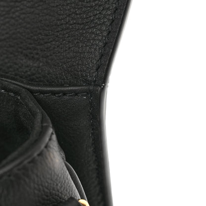 Louis Vuitton Grained Calfskin Lockme Oxford Black 12 of 12