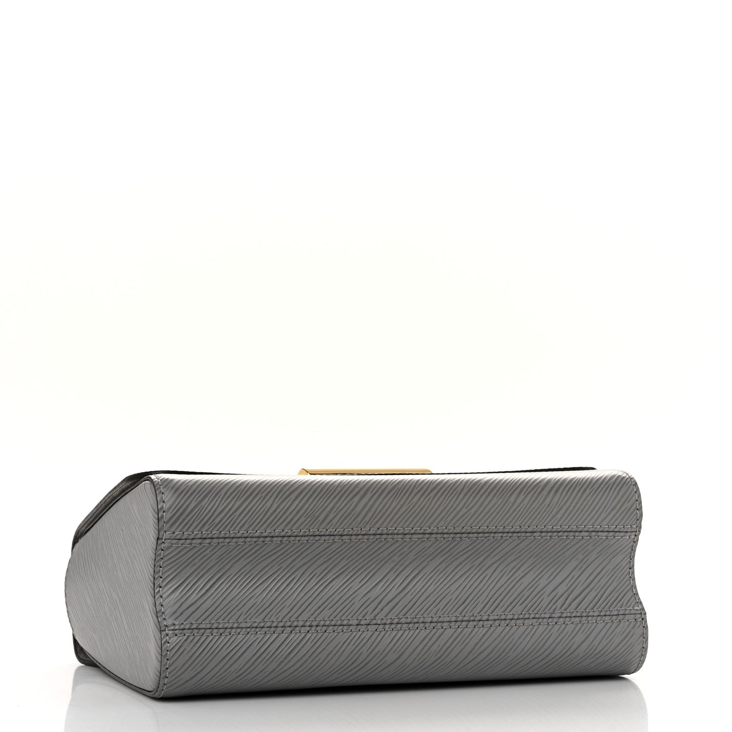 Epi Twist Shoulder Bag MM Gris Cloudy