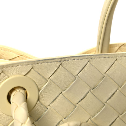 Bottega Veneta Nappa Intrecciato Medium Andiamo Shoulder Bag Chamomile 14 of 14