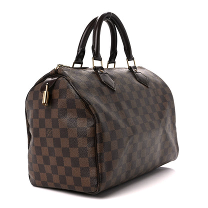 Louis Vuitton Damier Ebene Speedy 30 3 of 14