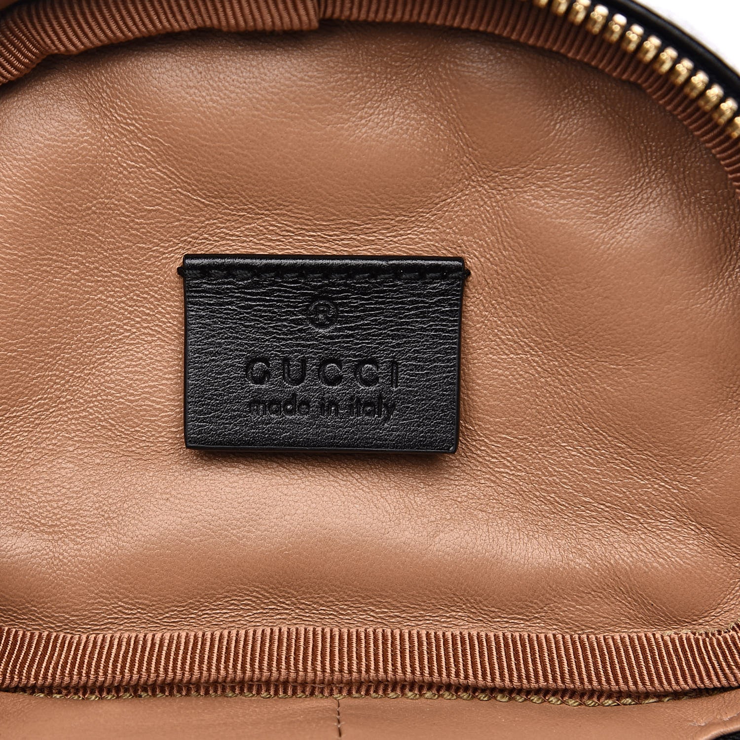 Gucci Calfskin Trapuntata Zumi Belt Bag Black 6 of 9