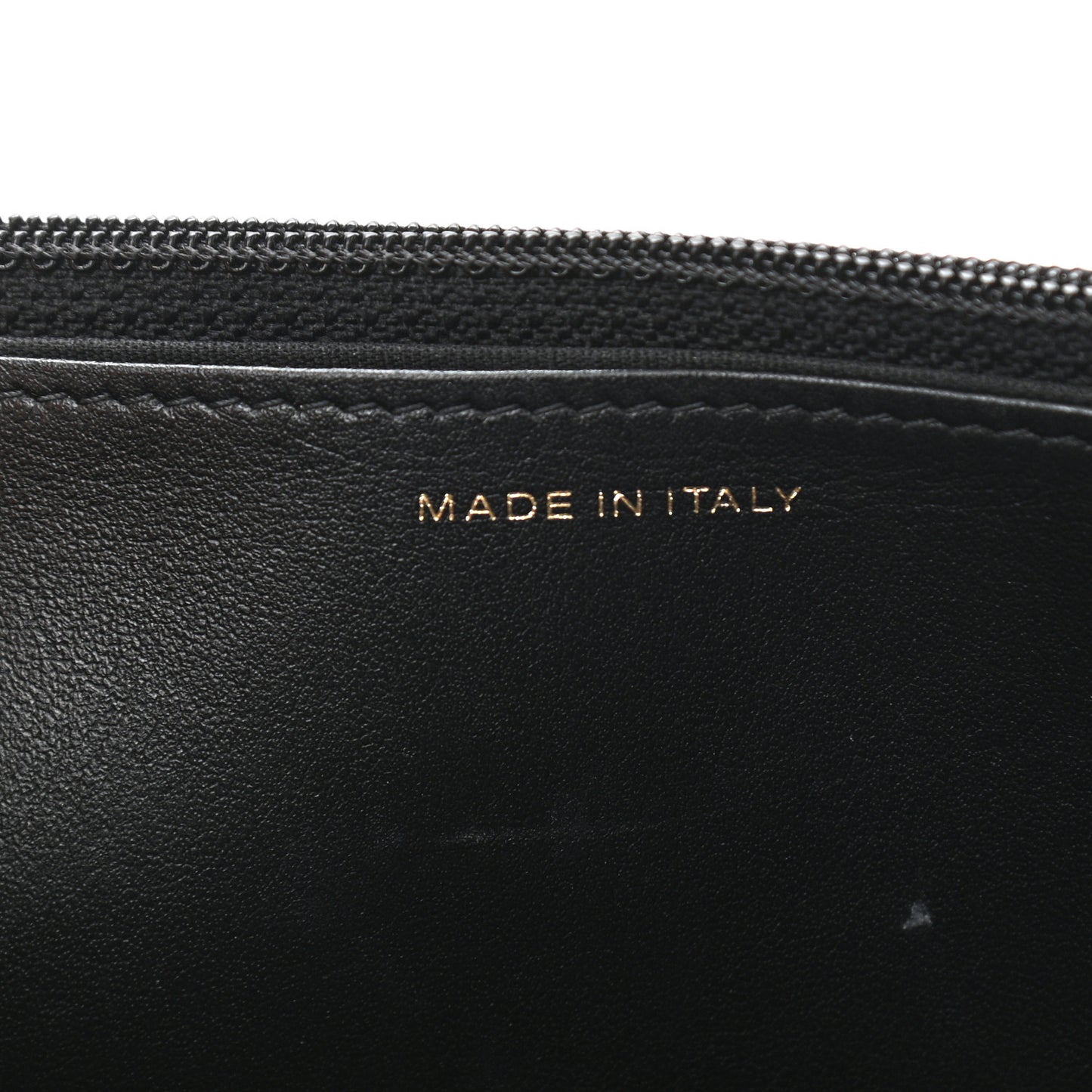 Caviar Quilted Boy Wallet On Chain WOC Black