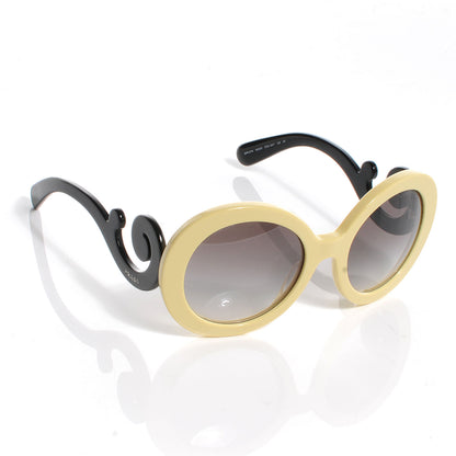Prada Sunglasses SPR 27N Black Yellow | 3 of 6