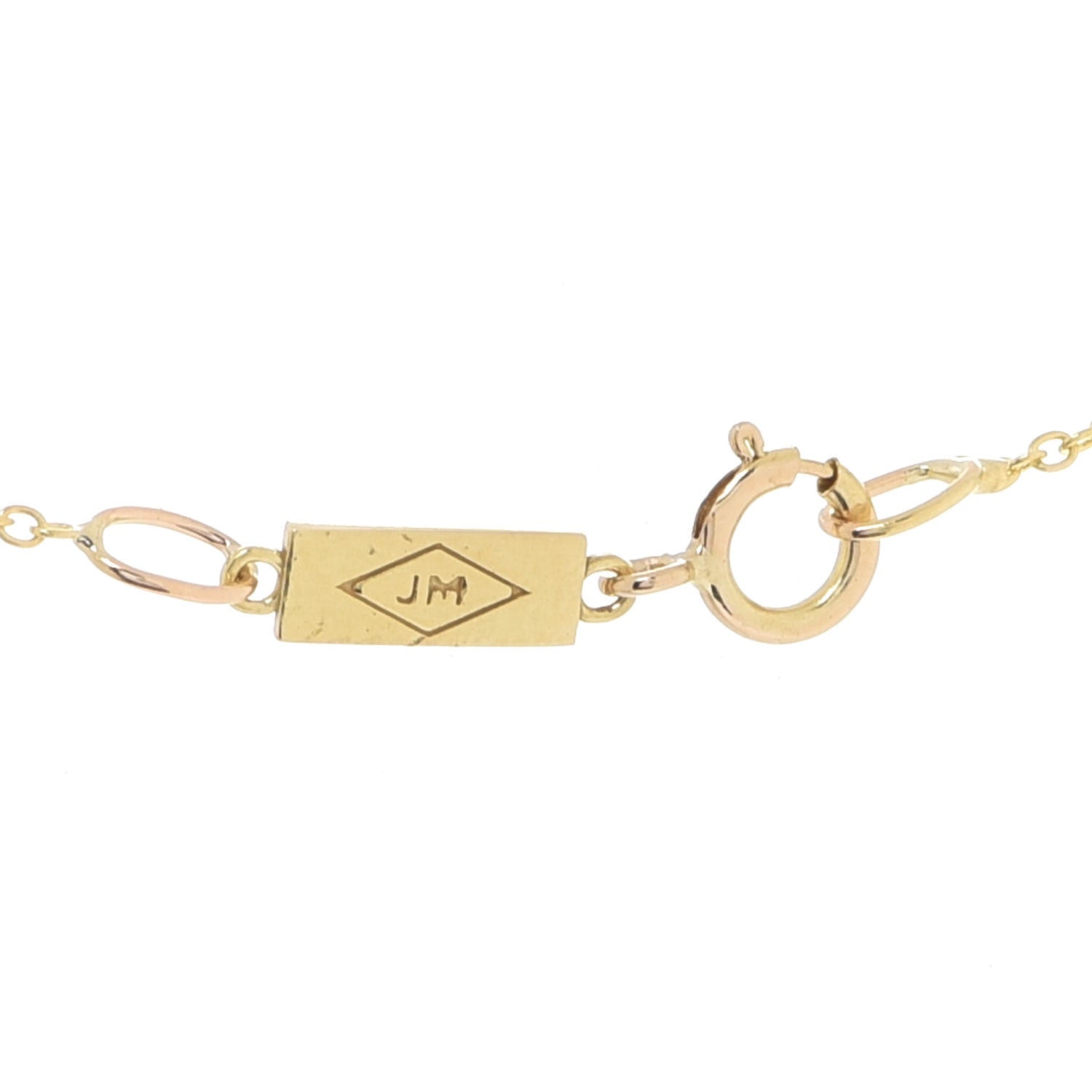 Jennifer Meyer 18K Yellow Gold Mini Four-Leaf Clover Necklace 4 of 7