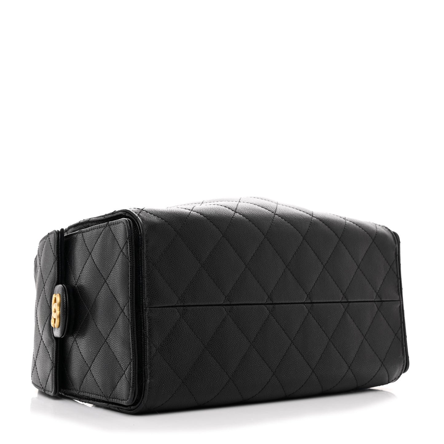 Caviar Quilted Small Chanel 25 Handbag Black