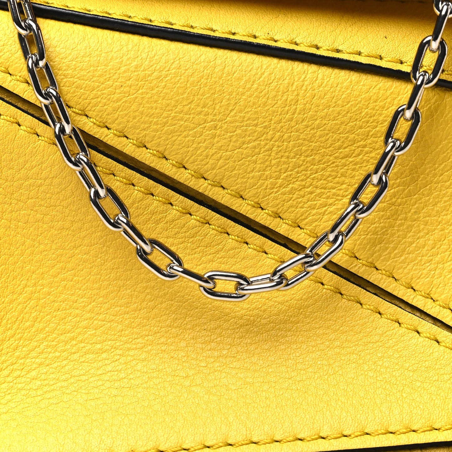 Calfskin Nano Puzzle Bag Yellow