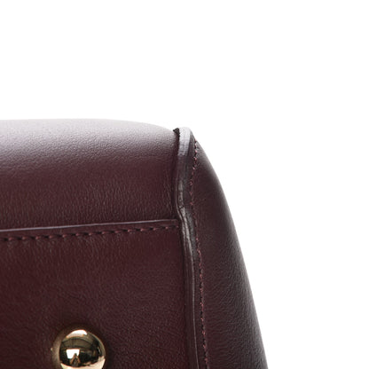 Mulberry Silky Calf Oversized Willow Tote Oxblood 11 of 11