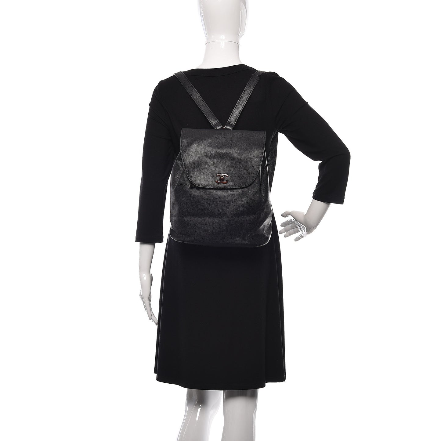 Caviar Tortoise CC Backpack Black