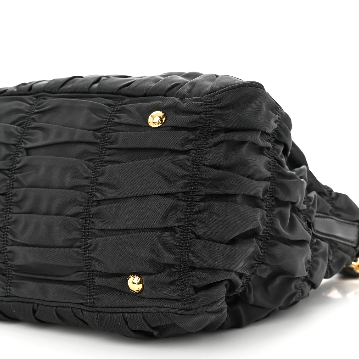Prada Tessuto Nylon Gaufre Tote Black 10 of 12