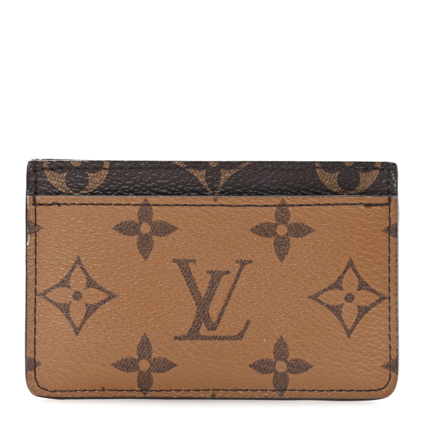 Reverse Monogram Card Holder