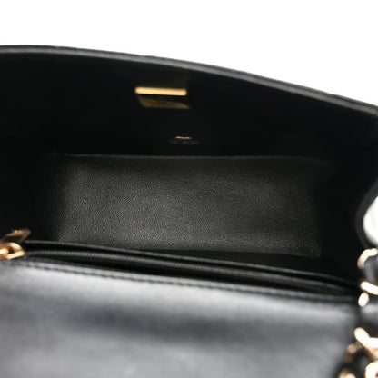 Chanel Lambskin Quilted Mini Square Flap Black 9 of 21