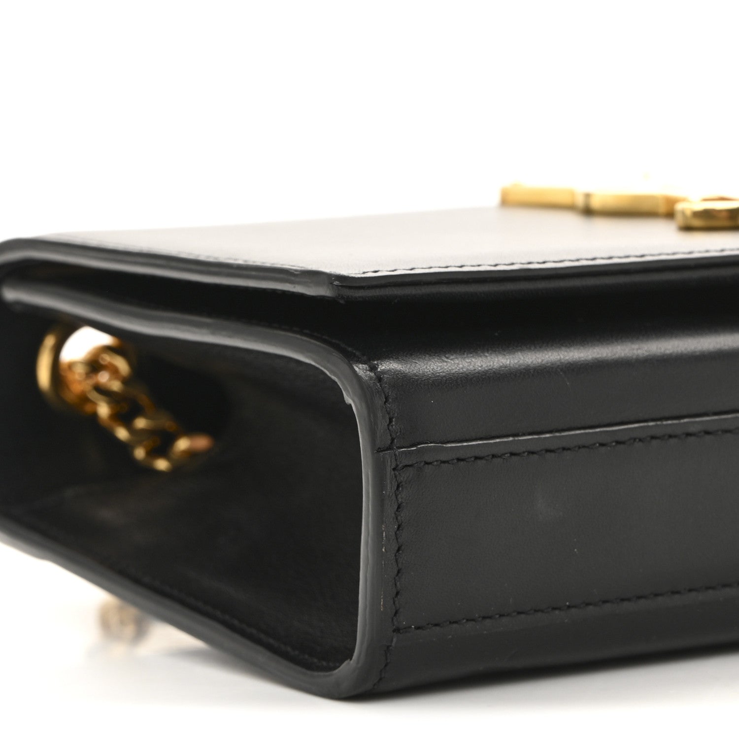 Saint Laurent Calfskin Small Classic Monogram Kate Tassel Satchel Black 9 of 13