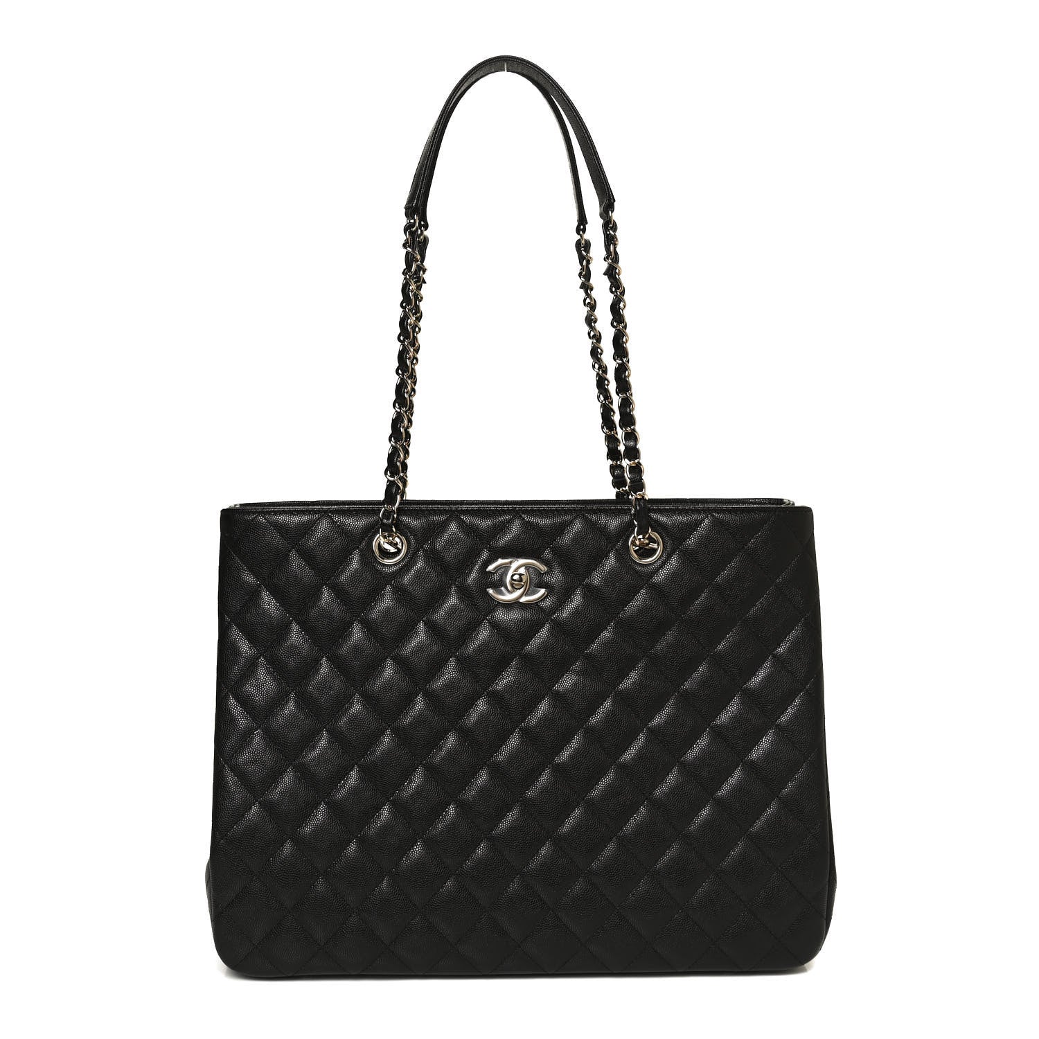 Chanel Caviar Quilted Large Shopping Tote Black 1 of 12