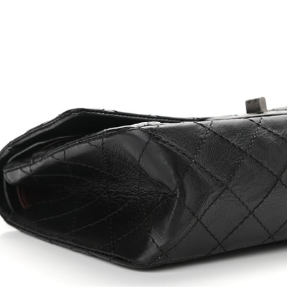 Chanel Aged Calfskin Quilted 2.55 Reissue 225 Flap Black 9 of 10