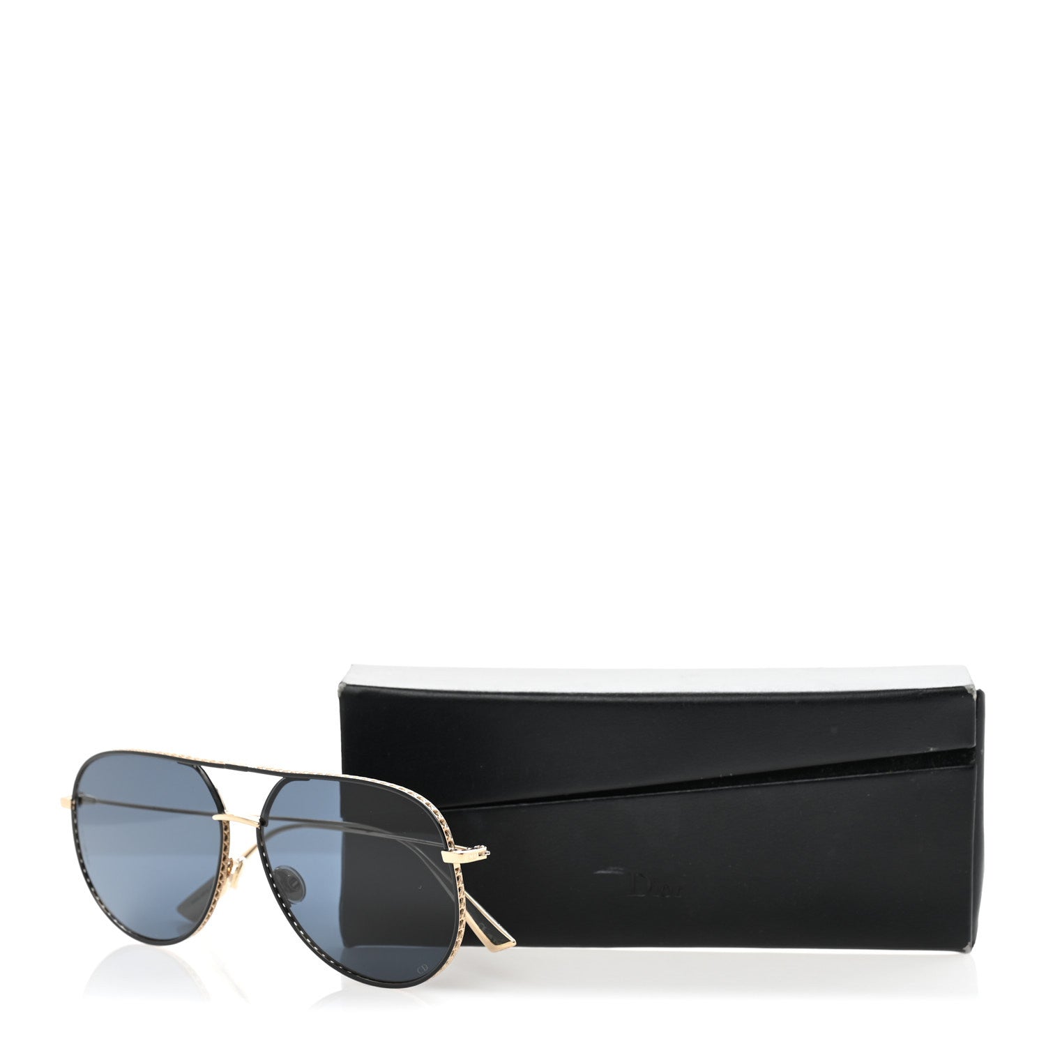 Christian Dior Pilot Diorbydior Sunglasses Gold 11 of 11