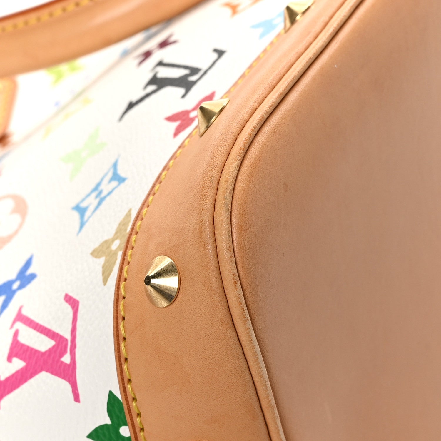Louis Vuitton Monogram Multicolor Alma White 11 of 13