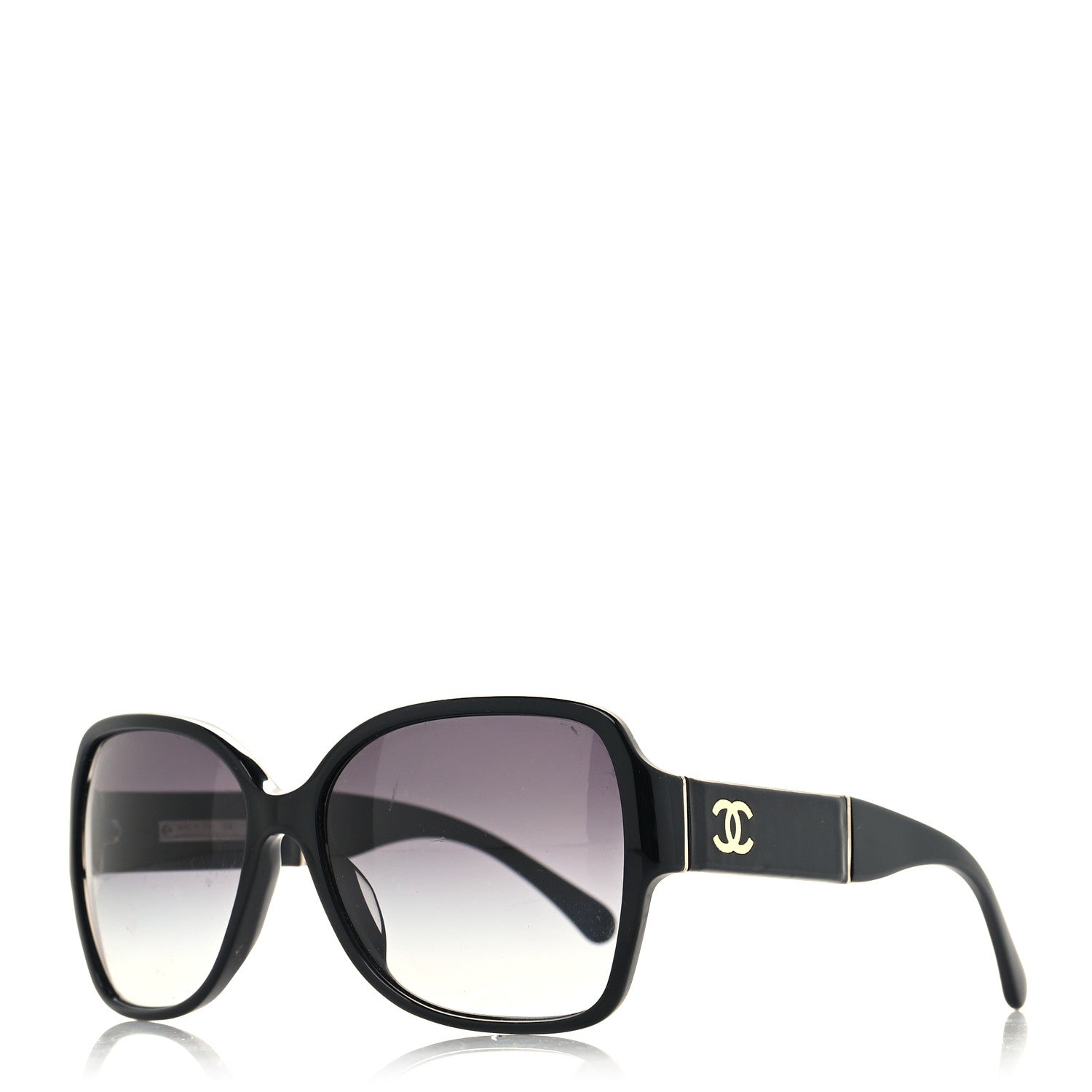 Chanel Square Summer CC Sunglasses 5230-Q-A Black 1 of 8