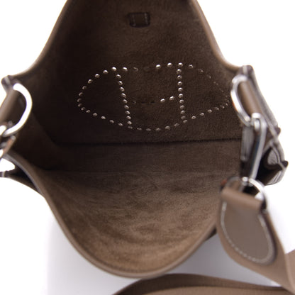 Hermes Taurillon Clemence Evelyne III PM Etoupe 5 of 12