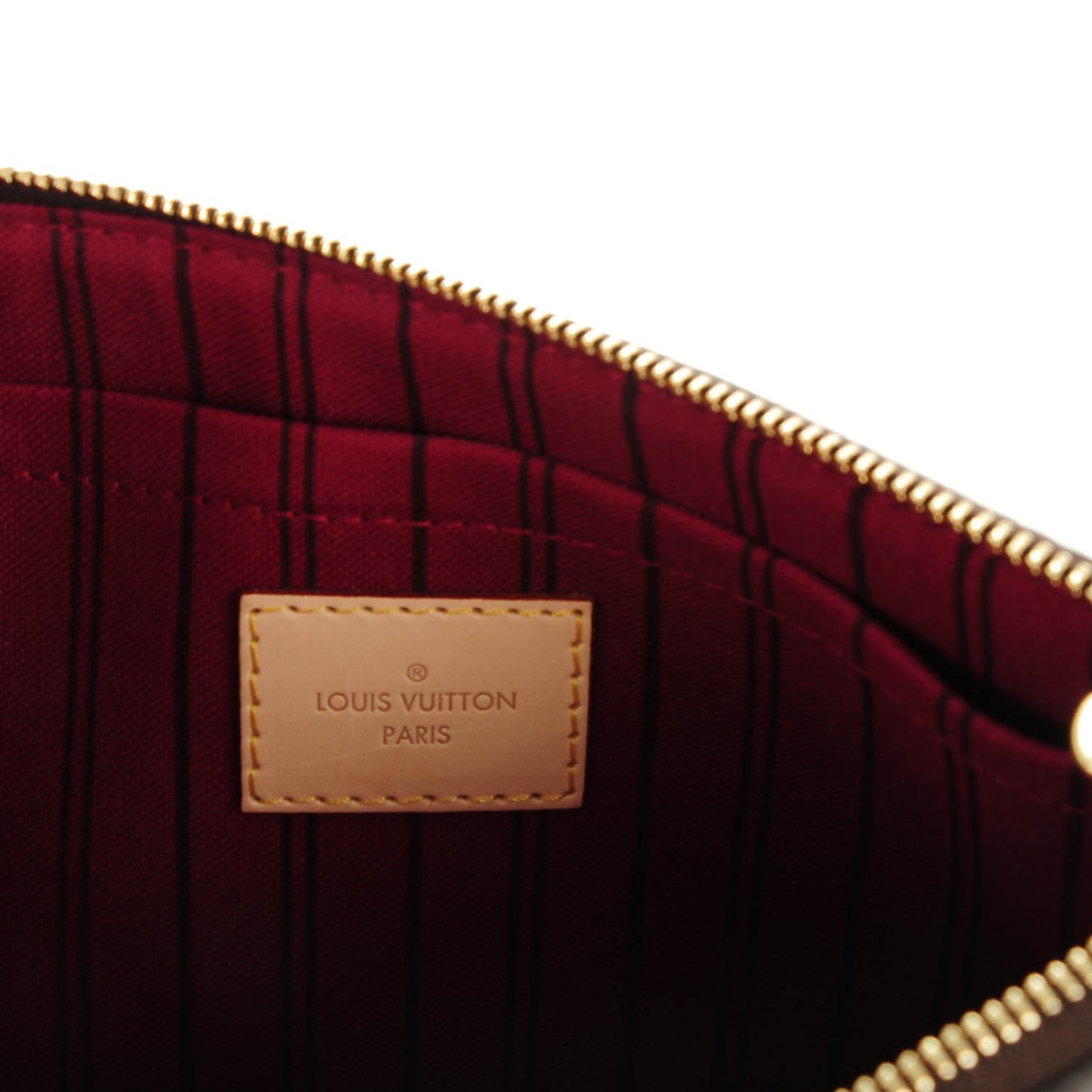 Monogram Neverfull MM GM Pochette Fuchsia