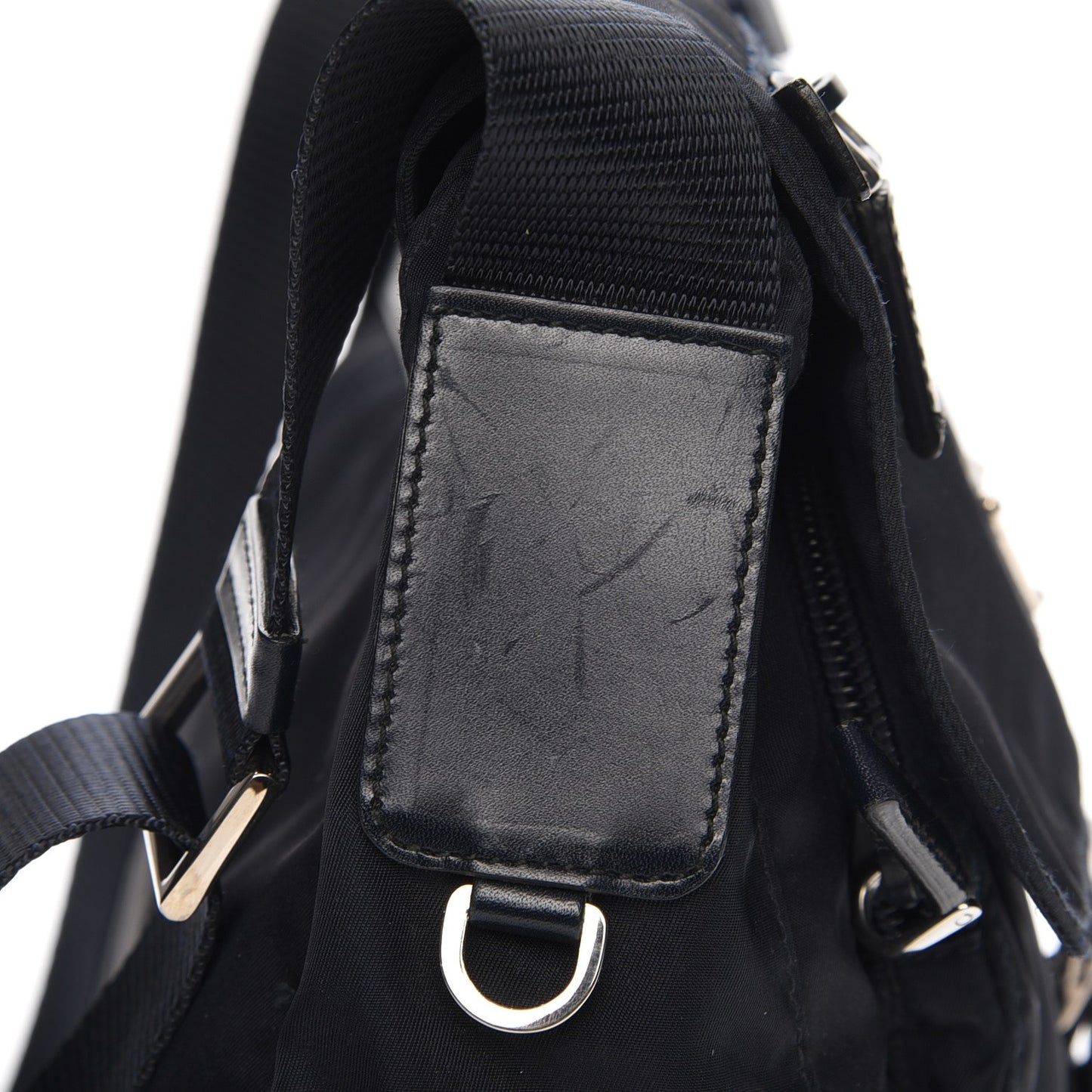 Nylon Vela Messenger Blue