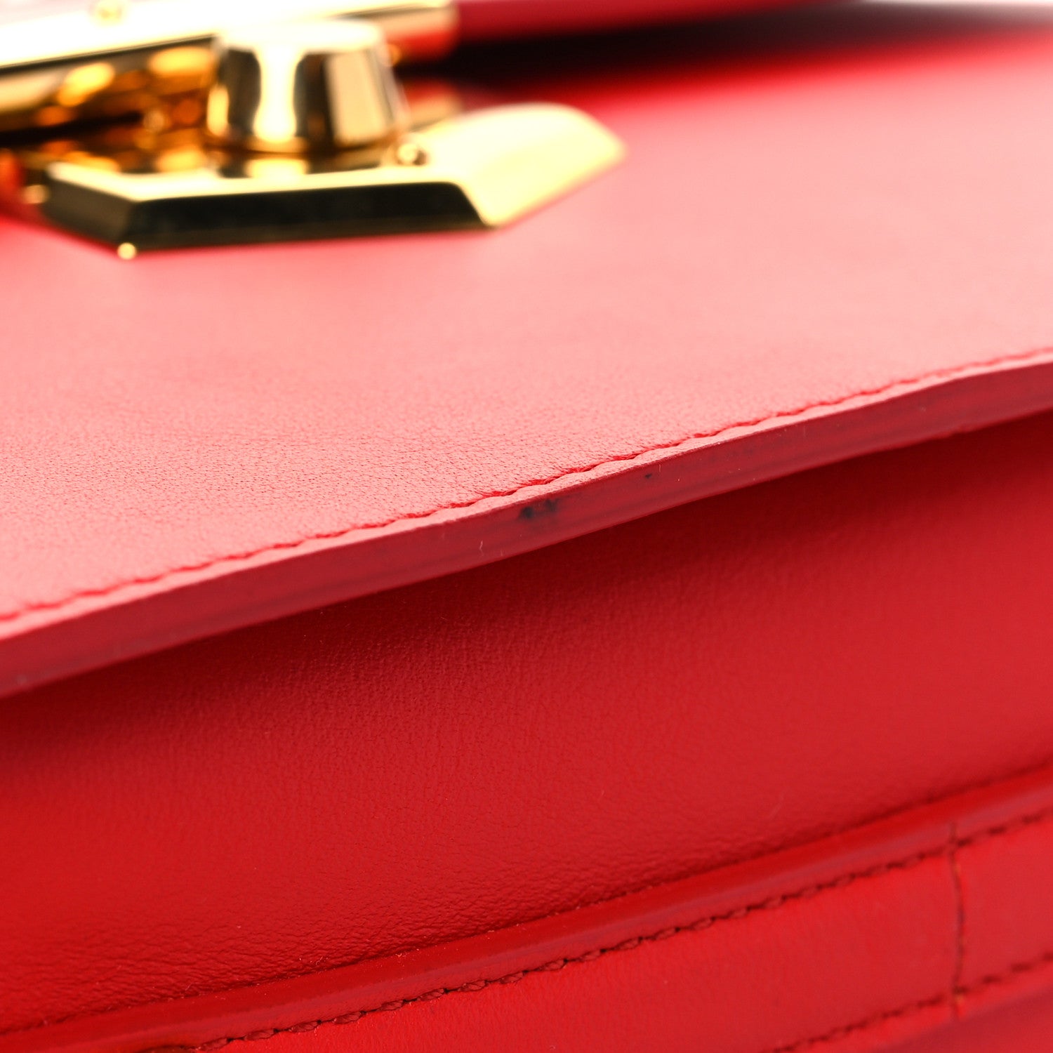 Alexander McQueen Calfskin Small Wicca Shoulder Bag Red 6 of 6