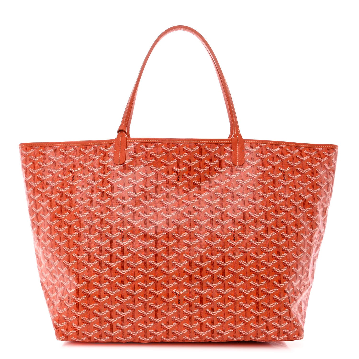 Goyard Goyardine Saint Louis GM Orange 3 of 12