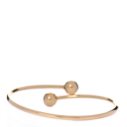 Tiffany 18K Yellow Gold 8mm HardWear Ball Bypass Bracelet 3 of 6