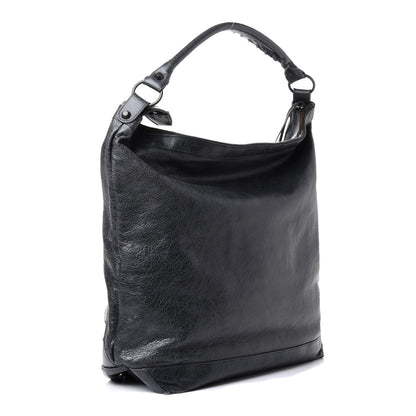 Balenciaga Agneau Classic Hardware Day Hobo Anthracite 5 of 8