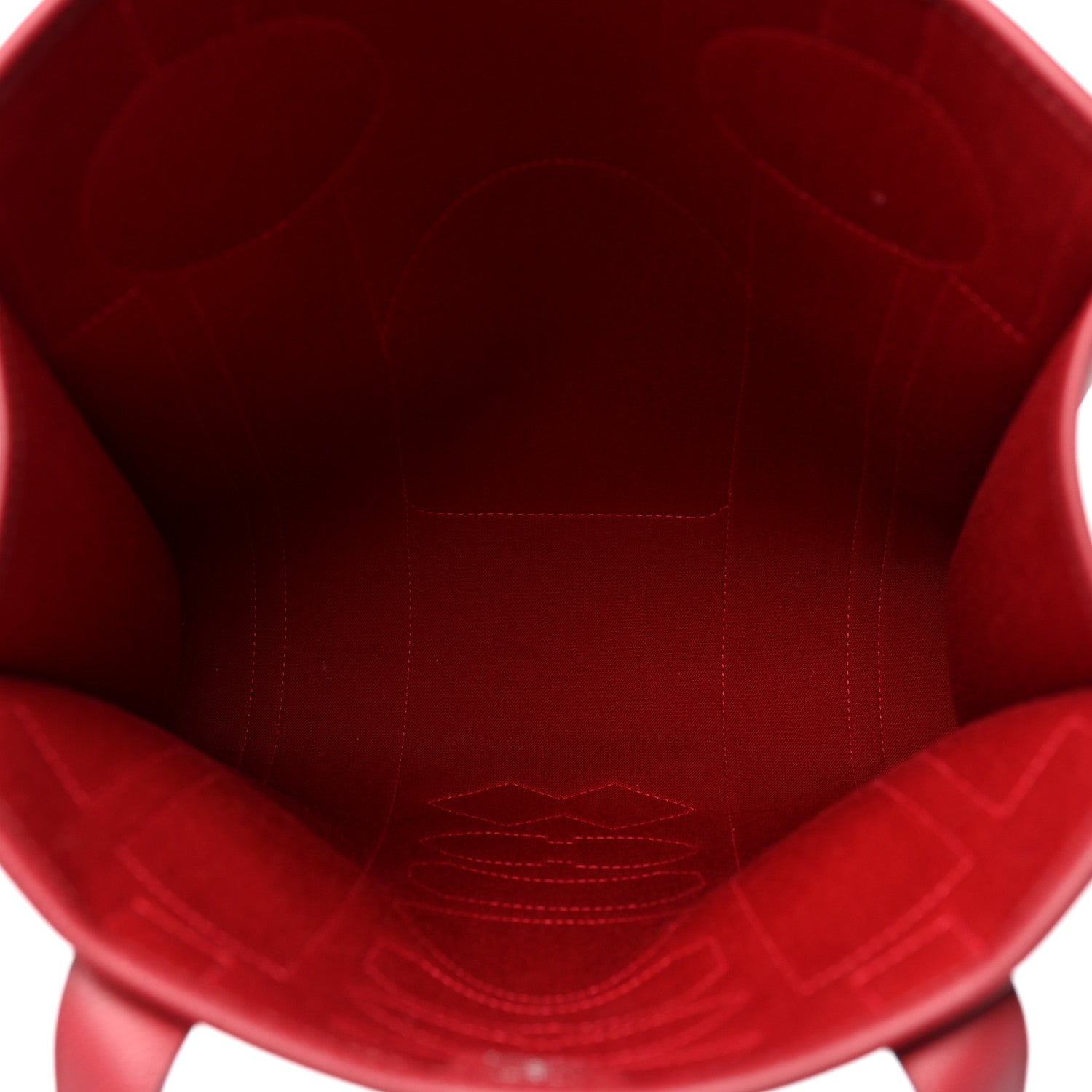 Hermes Canvas Calfskin Petit H Dream Catcher Tote 4 of 7