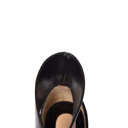 Christian Louboutin Suede Kid Ferme 100 Pumps 37.5 Black 11 of 12