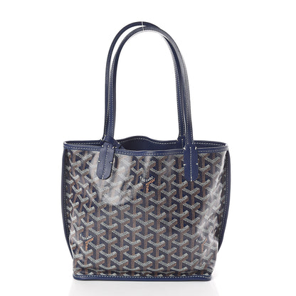 Goyard Goyardine Reversible Mini Anjou Navy 4 of 18