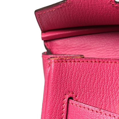 Hermes Chevre Mysore Birkin 30 Rose Shocking 15 of 16