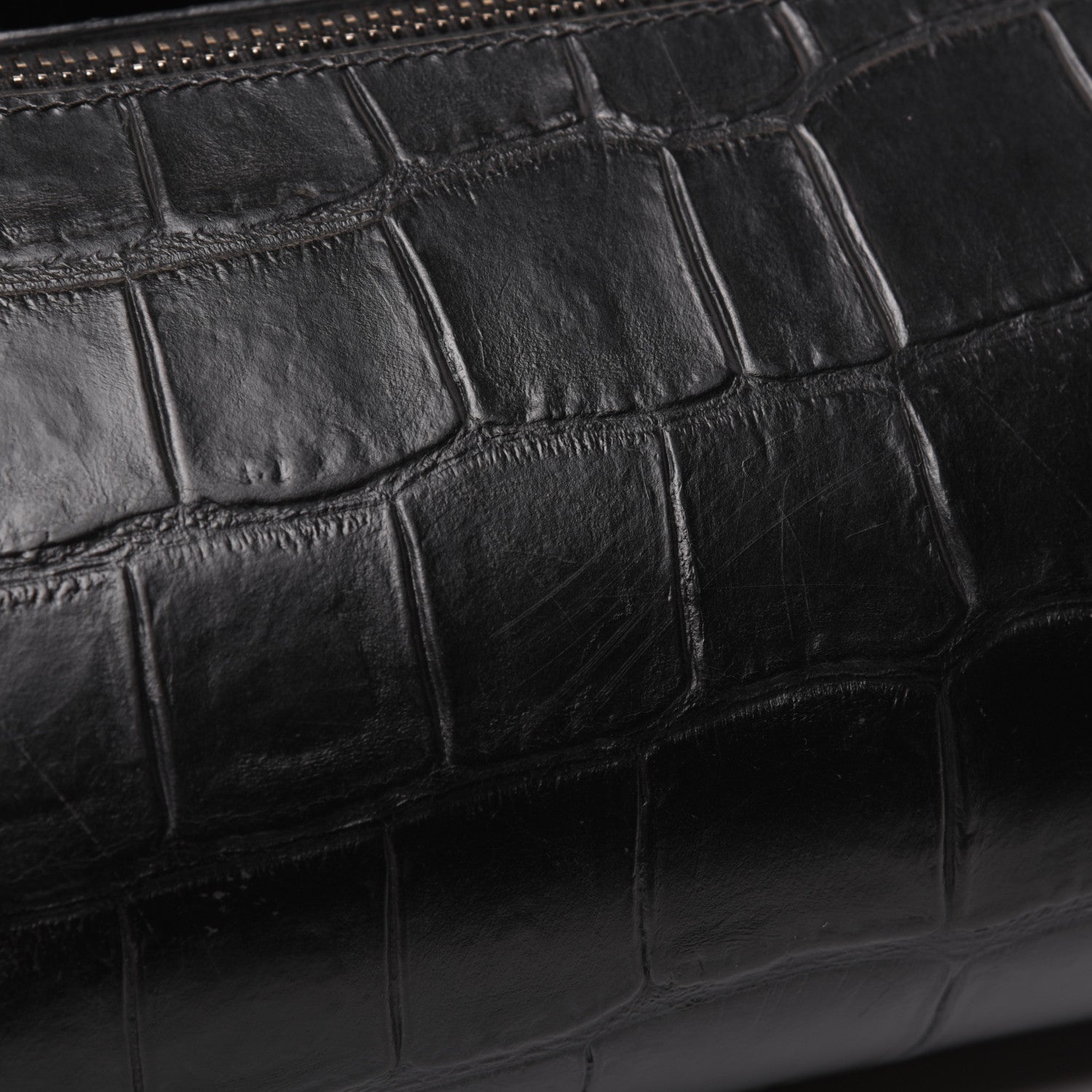 Givenchy Calfskin Crocodile Embossed Medium Pandora Box Crossbody Bag Black 22 of 28