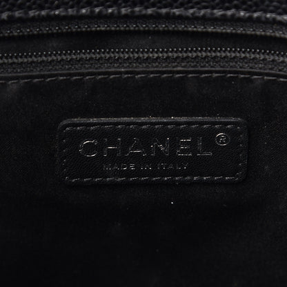 Chanel Caviar Quilted Grand Shopping Tote GST Black 6 of 18